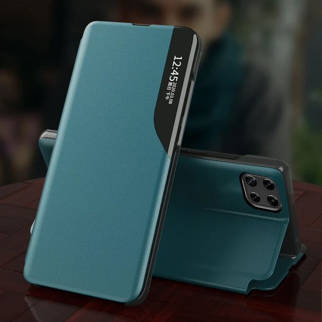 Чохол HRT Eco Leather View Case для Samsung Galaxy A22 4G Blue (9145576220160)