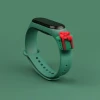 Ремешок Hurtel Рождественский для Xiaomi Mi Band 4/3 Green (9145576220795)