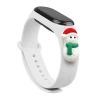 Ремінець Hurtel Різдвяний для Xiaomi Mi Band 4/3 White (9145576220825)