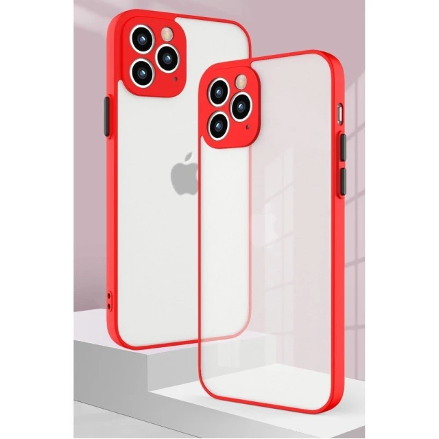 Чохол HRT Milky Case для Xiaomi Redmi Note 10 | 10S Red (9145576222997)