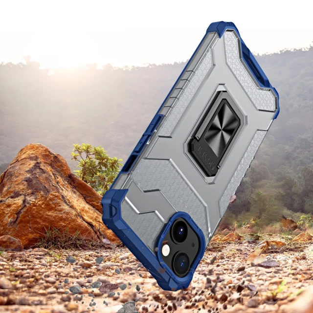 Чохол Hurtel Crystal Ring для iPhone 12 mini Blue (9145576226186)