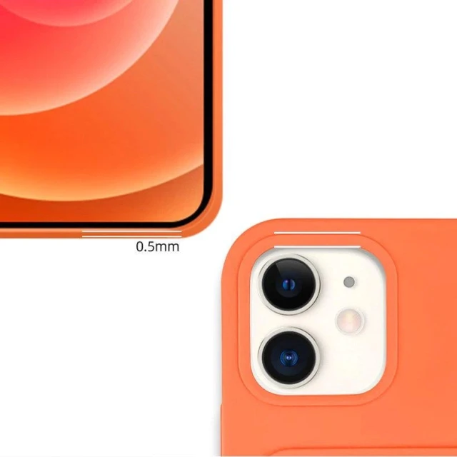 Чехол Hurtel для iPhone 12 Pro Orange (9145576228081)