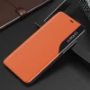 Чохол HRT Eco Leather View Case для iPhone 13 Pro Max Orange (9145576231081)