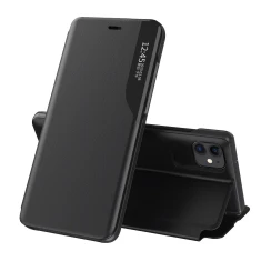 Чохол HRT Eco Leather View Case для iPhone 13 Pro Black (9145576231111)
