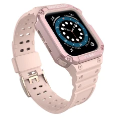 Ремінець Hurtel для Apple Watch Series 9/8/7/6/5/4/SE 45 mm | 44 mm Pink (9145576231760)