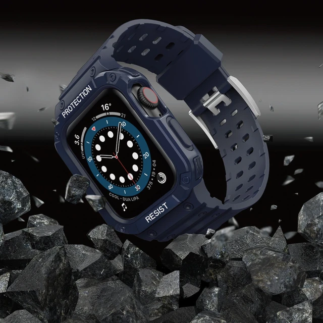 Ремінець Hurtel для Apple Watch Series 9/8/7/6/5/4/SE 45 mm | 44 mm Blue (9145576231777)