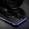 Чохол Hurtel TPU-гель з металевою рамкою для iPhone 13 Pro Blue (9145576231838)