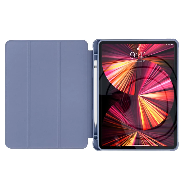 Чохол HRT Stand Tablet Smart Cover для iPad mini 2021 Blue (9145576231937)