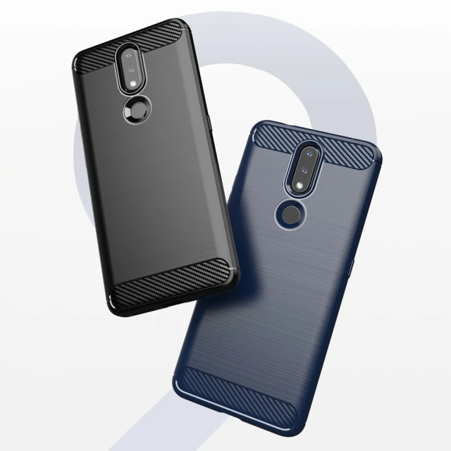 Чохол HRT Carbon для Nokia 2.4 Black (9145576232170)