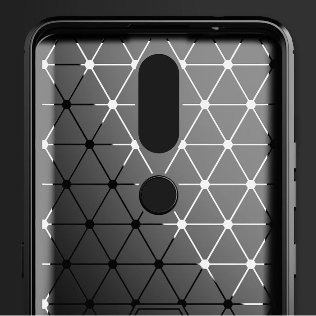 Чохол HRT Carbon для Nokia 2.4 Black (9145576232170)