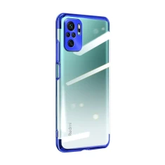 Чохол HRT Clear Color для Xiaomi Redmi Note 10 5G/Poco M3 Pro Blue (9145576232385)