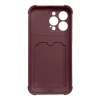 Чехол Hurtel Card Armor для iPhone 13 Mini Raspberry (9145576234372)