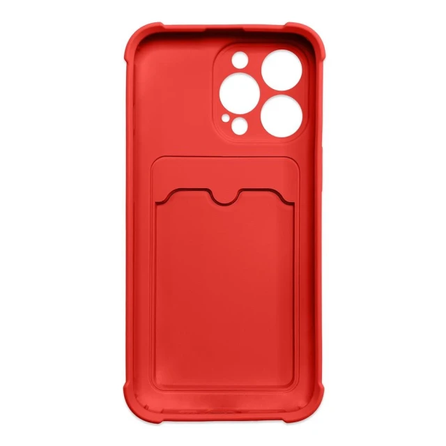 Чохол Hurtel Card Armor для iPhone 12 Pro Red (9145576235348)