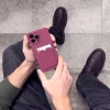 Чехол Hurtel Card Armor для iPhone 12 Pro Raspberry (9145576235379)
