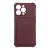 Чохол Hurtel Card Armor для iPhone 12 Pro Max Raspberry (9145576235454)