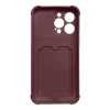 Чохол HRT Armor Card Case для Xiaomi Redmi Note 9 | 10X Raspberry (9145576236086)