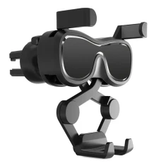 Автотримач Hurtel Gravity з освіжувачем повітря Black (YC06)