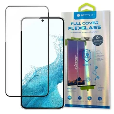Захисна плівка Bestsuit 3D Edge Nano Flexi Glass для Samsung Galaxy S22 Clear (9145576239650)