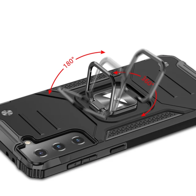 Чохол Wozinsky Ring Armor для Samsung Galaxy S22 Plus Red (9145576239759)