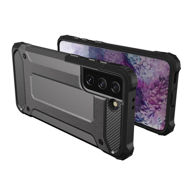 Чохол HRT Hybrid Armor для Samsung Galaxy S22 Plus Black (9145576239841)