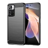 Чохол HRT Carbon Case для Xiaomi Poco X4 NFC Black (9145576240076)