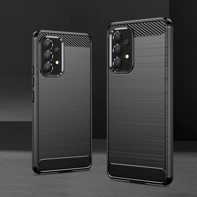 Чохол HRT Carbon Case для Samsung Galaxy A53 5G Black (9145576240090)