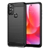 Чохол HRT Carbon Case для Motorola Moto G Power 2022 Black (9145576240113)