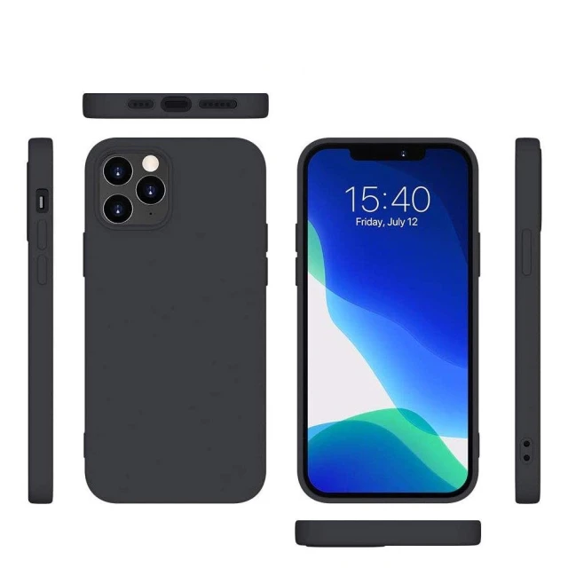Чохол HRT Silicone Case для Xiaomi Redmi Note 10 5G/Poco M3 Pro Black (9145576240472)