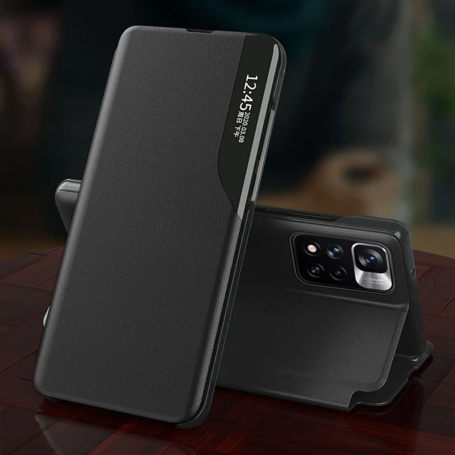 Чохол-книжка HRT Eco Leather View Case для Xiaomi Poco X4 NFC 5G Red (9145576241400)