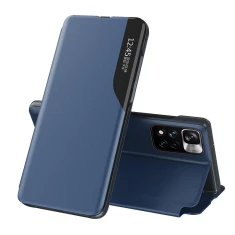 Чохол-книжка HRT Eco Leather View Case для Xiaomi Poco M4 Pro 5G Blue (9145576241448)