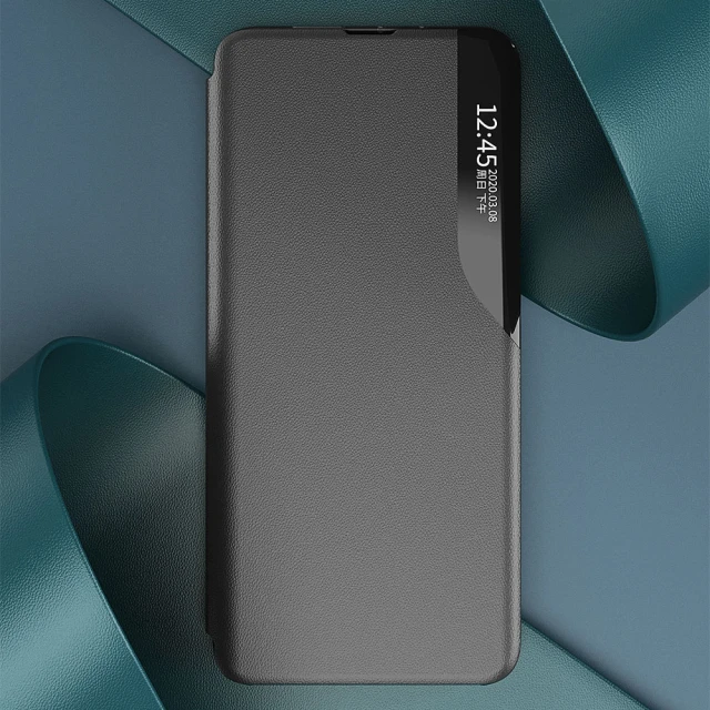 Чехол-книжка HRT Eco Leather View Case для Xiaomi Poco M4 Pro 5G Black (9145576241455)