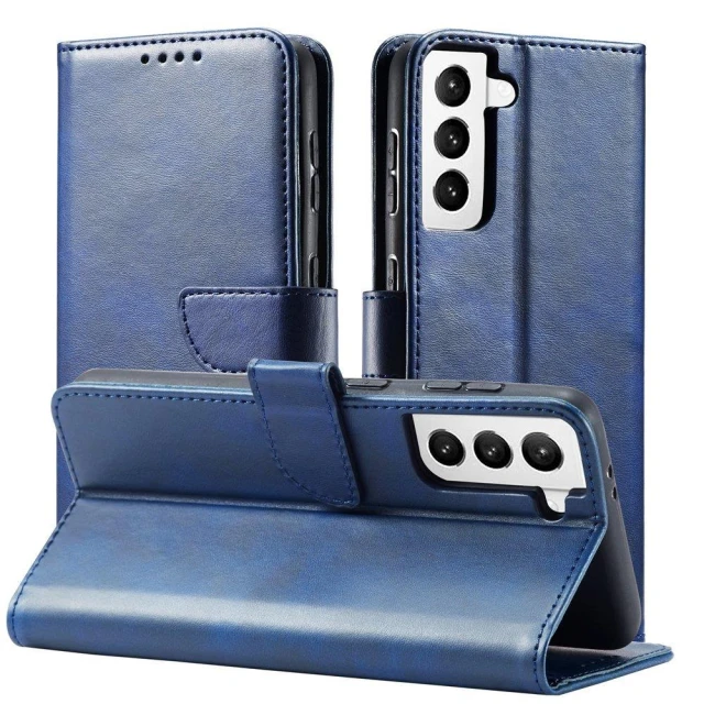 Чохол-книжка HRT Magnet Case для Samsung Galaxy S22 Plus Blue (9145576241899)