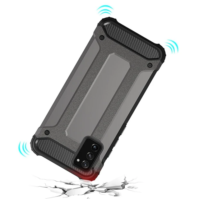 Чехол HRT Hybrid Armor для Samsung Galaxy A03s Black (9145576242100)