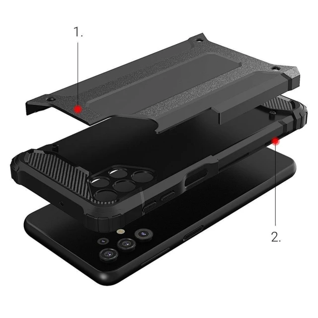 Чохол HRT Hybrid Armor для Samsung Galaxy A73 Blue (9145576242193)
