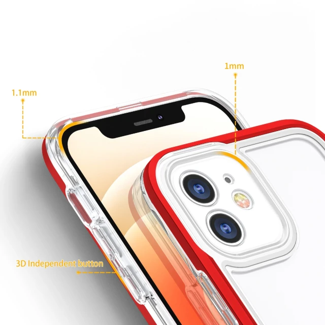 Чохол Hurtel для iPhone 12 Red (9145576242384)