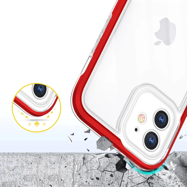 Чохол Hurtel для iPhone 12 Red (9145576242384)