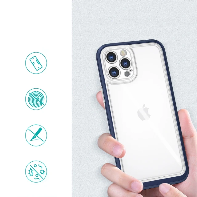 Чохол Hurtel для iPhone 12 Pro Blue (9145576242407)
