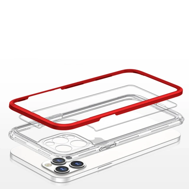 Чохол Hurtel для iPhone 12 Pro Red (9145576242414)