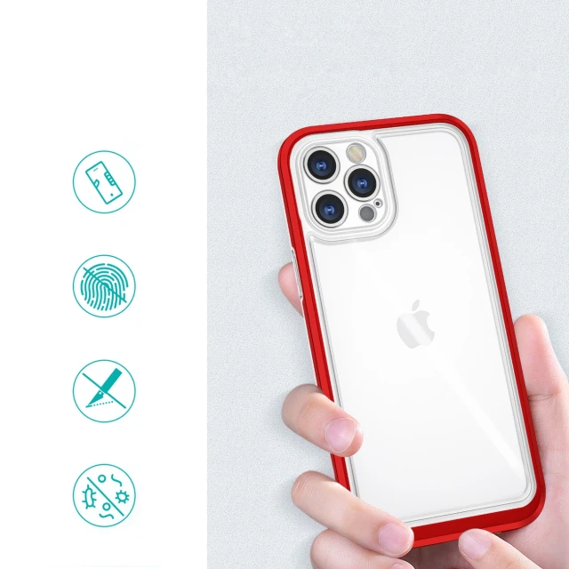 Чохол Hurtel Gel для iPhone 12 Pro Max Red (9145576242445)