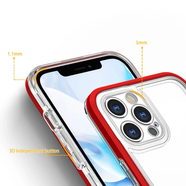 Чохол Hurtel Gel для iPhone 12 Pro Max Red (9145576242445)