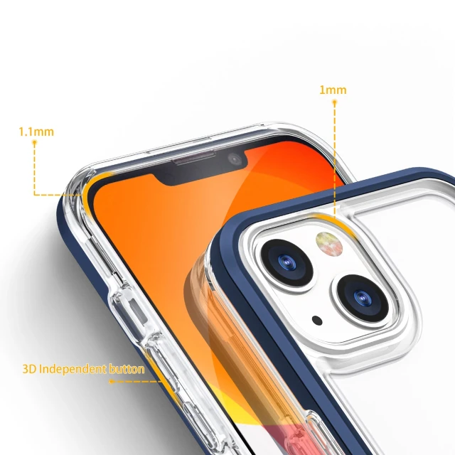 Чохол Hurtel Gel для iPhone 13 mini Blue (9145576242469)