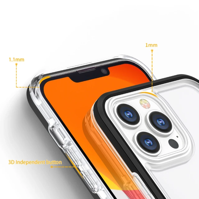 Чехол Hurtel для iPhone 13 Pro Black (9145576242513)