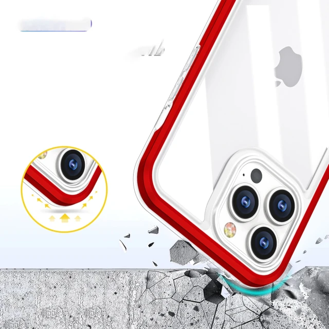Чехол Hurtel для iPhone 13 Pro Red (9145576242537)