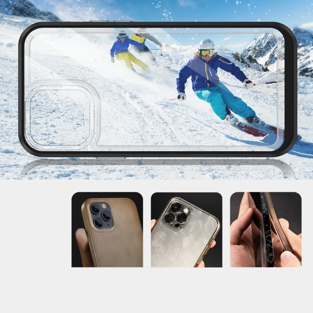 Чохол Hurtel для iPhone 13 Pro Max Black (9145576242544)