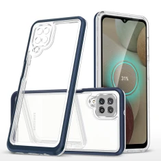 Чехол HRT Clear 3in1 Case для Samsung Galaxy A12 5G Blue (9145576242582)