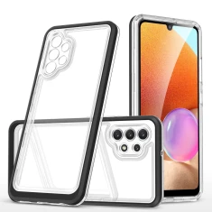Чохол HRT Clear 3in1 Case для Samsung Galaxy A32 5G Black (9145576242698)