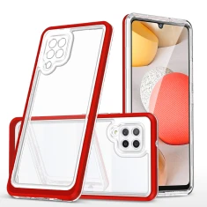 Чохол HRT Clear 3in1 Case для Samsung Galaxy A42 5G Red (9145576242742)