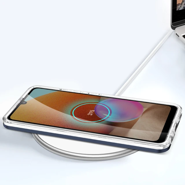Чохол HRT Clear 3in1 Case для Samsung Galaxy A72 4G Blue (9145576242797)