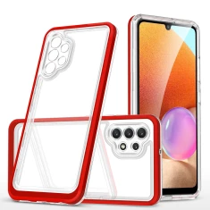 Чохол HRT Clear 3in1 Case для Samsung Galaxy A72 4G Red (9145576242803)