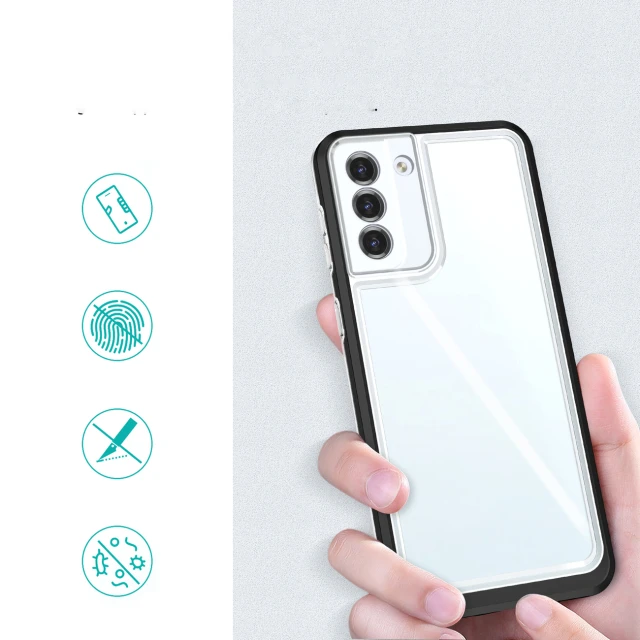 Чохол HRT Clear 3in1 Case для Samsung Galaxy S22 Plus Black (9145576242995)